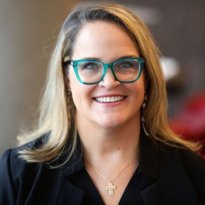 Stephanie Schuckman smiling